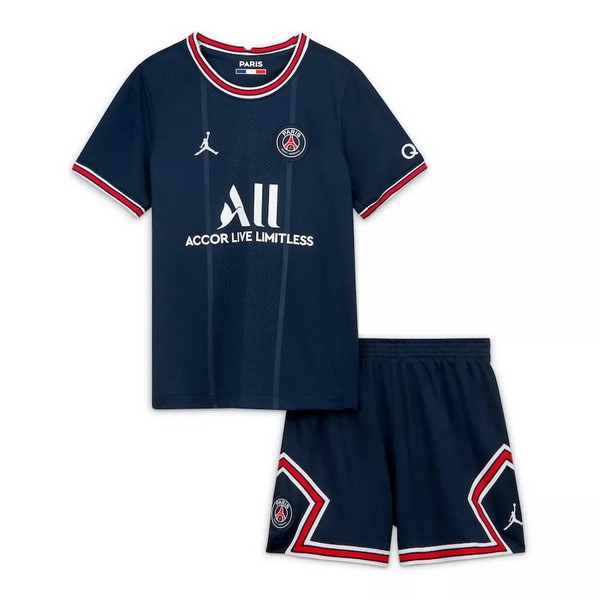 Camiseta Paris Saint Germain Primera Equipación Niño 2021-2022 Azul